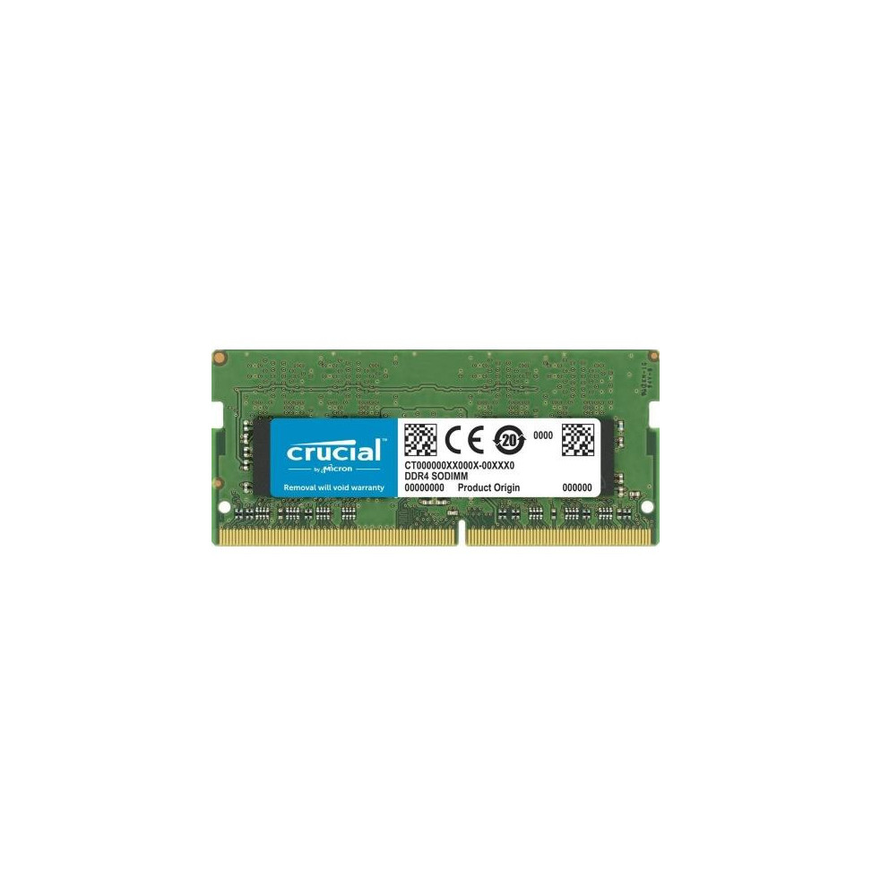 DDR4 SO-DIMM CRUCIAL 32GB 3200MHz - CT32G4SFD832A
