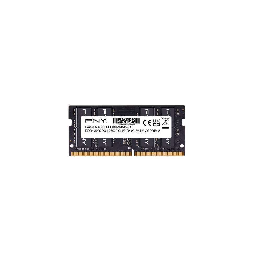 DDR4 SO-DIMM PNY 16Gb 3200Mhz - MN16GSD43200-TB