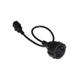 CAVO ADATTATORE DI ALIMENTAZIONE PRESA SCHUKO TEDESCA FEMMINA - IEC C14 MASCHIO CM 50 LKADSK05
