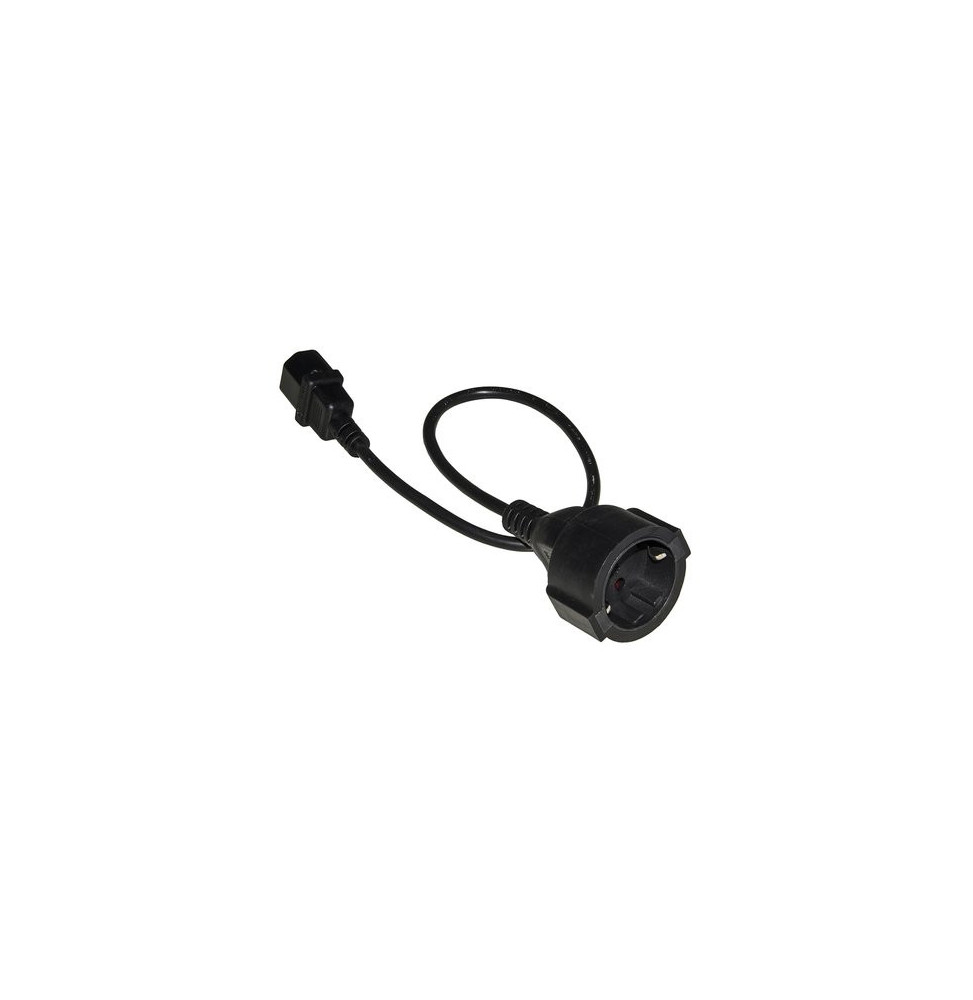 CAVO ADATTATORE DI ALIMENTAZIONE PRESA SCHUKO TEDESCA FEMMINA - IEC C14 MASCHIO CM 50 LKADSK05