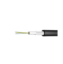 Cavo in fibra ottica in config. Unitubo Gel filled contenente 8 fibre ottiche OS2 MONOMODALI acciaio corrugato liv. 3 ECA