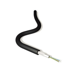 Cavo in fibra ottica in config. Unitubo Gel filled contenente 4 fibre ottiche MULTIMODALI OM4 antiroditore livello 1 classe ECA