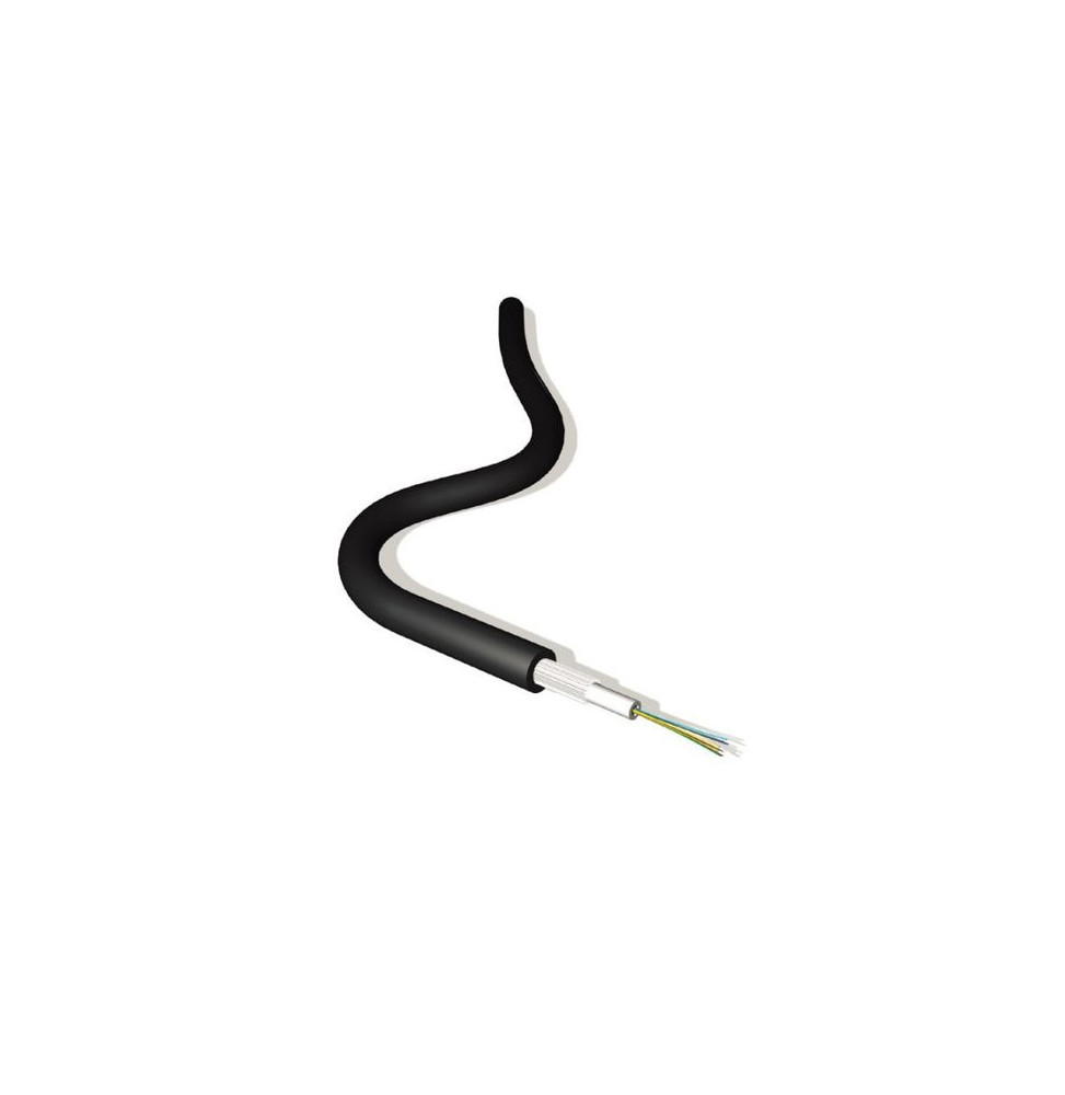 Cavo in fibra ottica in config. Unitubo Gel filled contenente 4 fibre ottiche MULTIMODALI OM4 antiroditore livello 1 classe ECA