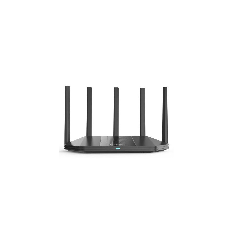 ROUTER HIKVISION AX1800M Dual-band WiFi 6 wireless router.5GHz- 1800Mbps + 2.4GHz 574Mbps. 3×1000 Mbps LAN ports.1×1000 Mbps WAN