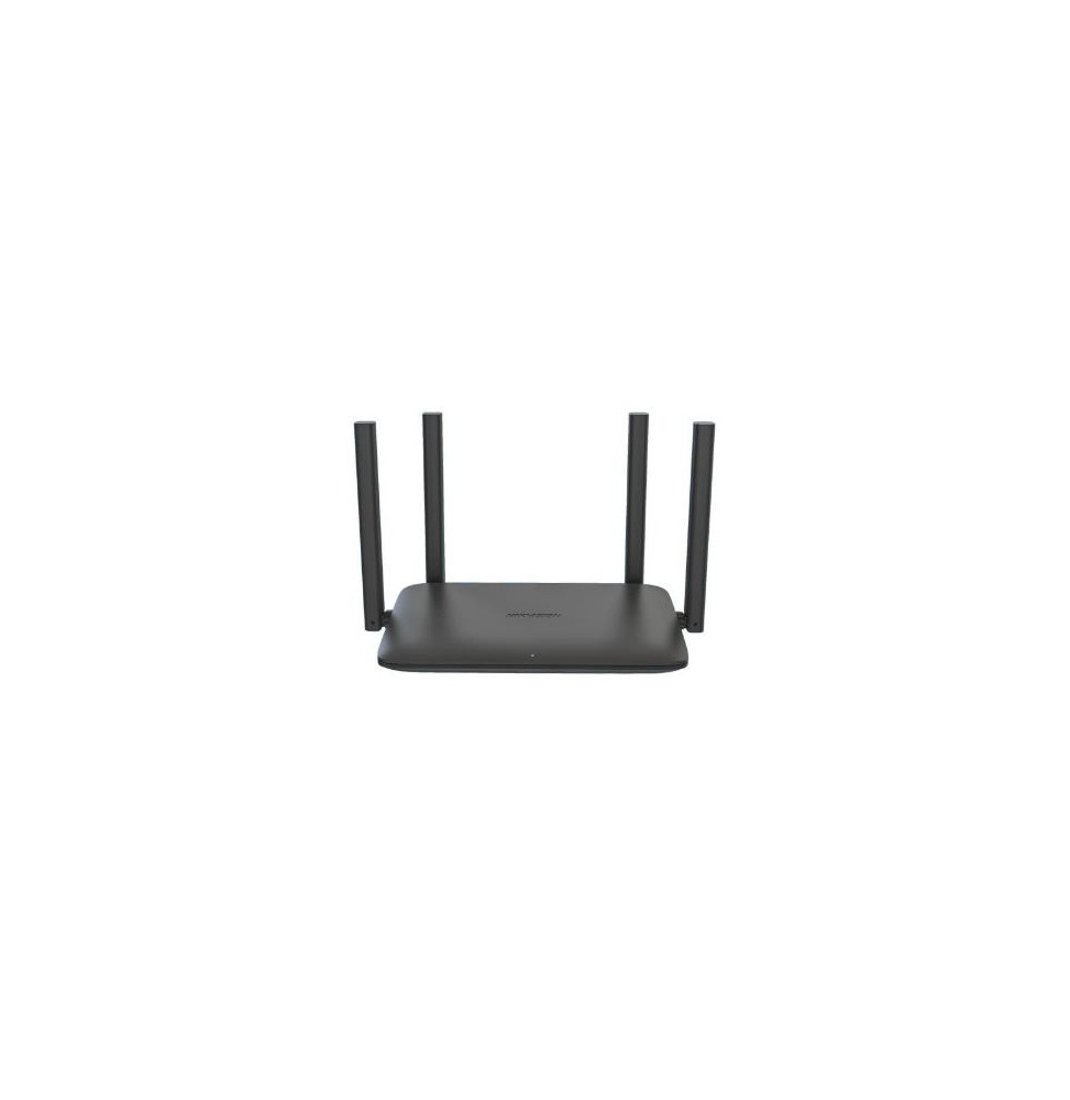ROUTER HIKVISION AX1500M Dual-band WiFi 6 wireless router.5GHz- 1201Mbps + 2.4GHz 300Mbps. 3×1000 Mbps LAN ports.1×1000 Mbps WAN