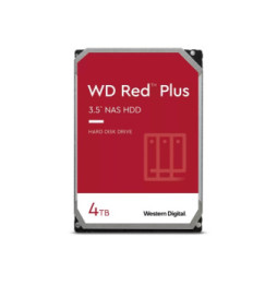 HD WD SATA3 4TB 3.5" RED PLUS INTELLIPOWER...