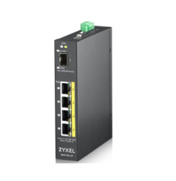 SWITCH ZYXEL INDUSTRIALE 5P LAN GIGABIT POE...