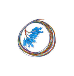 SET 12 CAVI PIGTAIL FIBRA OTTICA COLORATI...