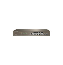 SWITCH TENDA TEG5312F 10P GIGABIT 10/100/1000 +2P SFP Rackmount L3 MANAGED