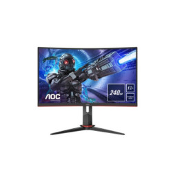 MONITOR AOC LED 31.5" Wide CURVED C32G2ZE/BK VA 1920x1080 1ms 300cd/mq 4.000-1(80.000.000-1) 2HDMI DP VESA 240HZ GAMING